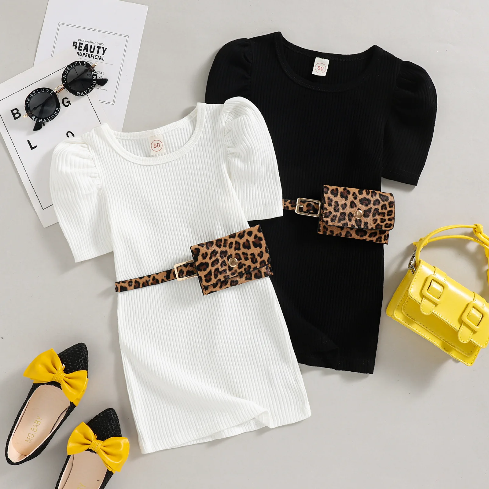 2022 Summer New Toddler Girls Dresses 2-6 Years Old Baby Girls Puff Sleeve Dress Leopard Print Waist Bag Dress
2022 Summer New Toddler Girls Dresses 2-6 Years Old Baby Girls Puff Sleeve Dress Leopard Print Waist Bag Dress