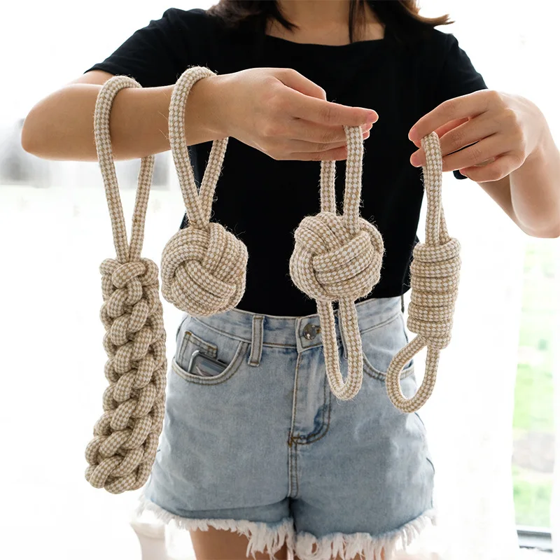 High quality Multi set Eco Gray Natural Hemp Rope Pet Dog Toy Interactive durable Cotton rope hemp dog toy set, Accept customized
High quality Multi set Eco Gray Natural Hemp Rope Pet Dog Toy Interactive durable Cotton rope hemp dog toy set, Accept customized