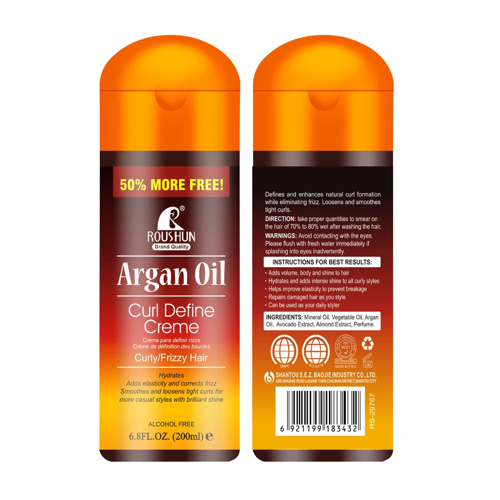 ROUSHUN Organic High Quality Hair Repair Argan Oil with Vitamin for Curly Frizzy Hair Oil
ROUSHUN Organic High Quality Hair Repair Argan Oil with Vitamin for Curly Frizzy Hair Oil