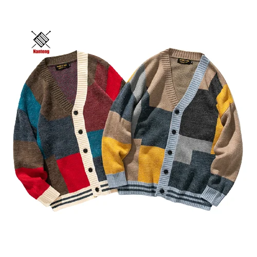 America Fashion Assorted Colors Autumn Winter Sweater V Neck Vintage Custom Knit Cardigan
America Fashion Assorted Colors Autumn Winter Sweater V Neck Vintage Custom Knit Cardigan