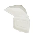 7 5 inch compostable food container biodegradable disposable microwavable square takeaway lunch boxes