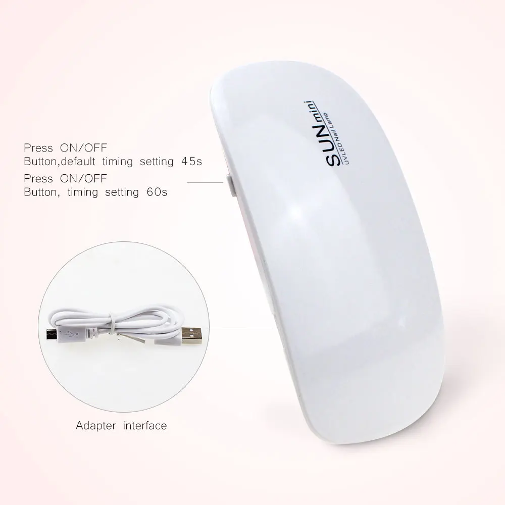 beauty salon mini uv dry nail lamp Gel Polish Dryer Curing LED UV Nail Lamp, White/pink/customization
beauty salon mini uv dry nail lamp Gel Polish Dryer Curing LED UV Nail Lamp, White/pink/customization