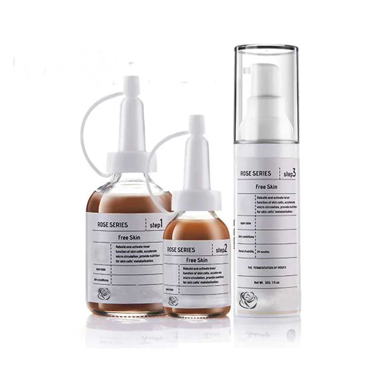 Private label korean professional Rose ferment essence anti aging whitening skin care set
Private label korean professional Rose ferment essence anti aging whitening skin care set