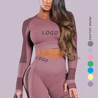 Best Selling Moisture Wicking Hollow Mesh Long Sleeve Yoga Crop Top Womens Fitness Wear
Best Selling Moisture Wicking Hollow Mesh Long Sleeve Yoga Crop Top Womens Fitness Wear