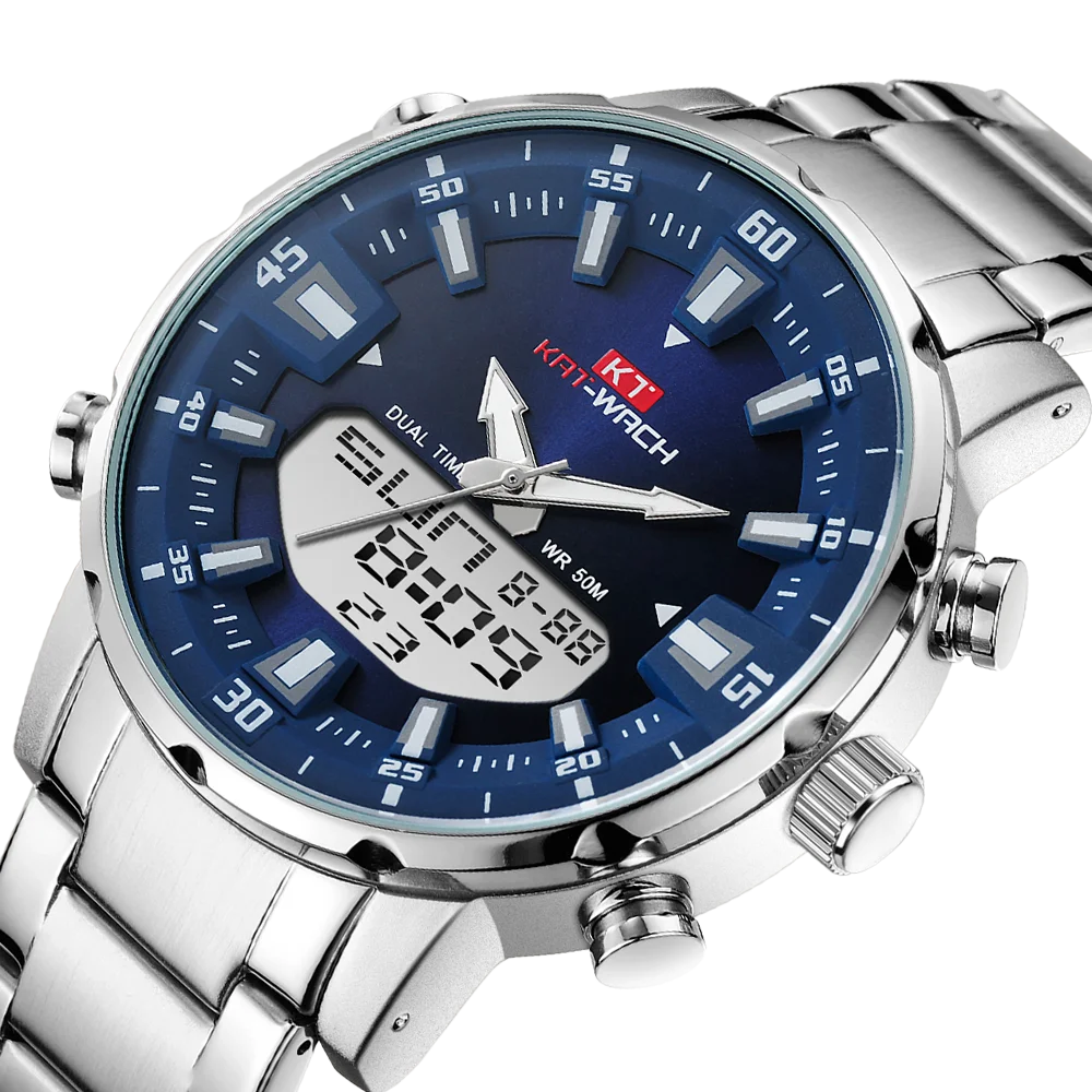 2020 sports man watches sublimation waterproof dual time wheel analog digital hand watch, Customized colors
2020 sports man watches sublimation waterproof dual time wheel analog digital hand watch, Customized colors