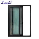 AS1288 standard aluminum glass triple sliding doors screen