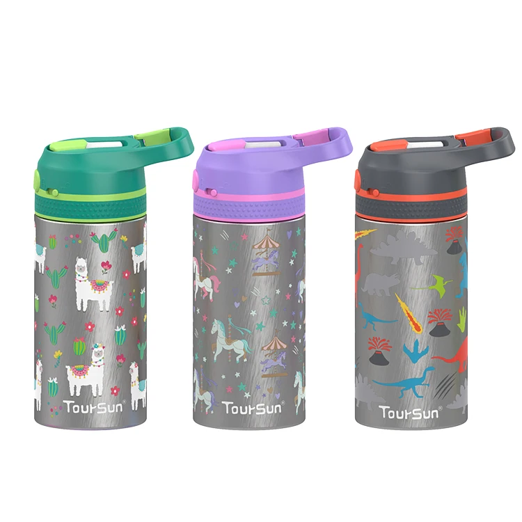 320ml Flip Top Double Wall Personalized Kids Vacuum Stainless Steel Sport Bottle
320ml Flip Top Double Wall Personalized Kids Vacuum Stainless Steel Sport Bottle