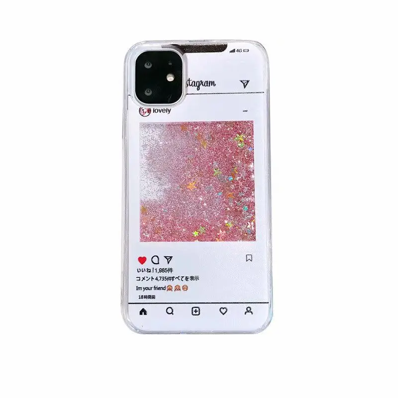 Pink Ins Chat Interface For iPhone 11 Quicksand Case Liquid Glitter Case For iPhone 11 Pro 
Pink Ins Chat Interface For iPhone 11 Quicksand Case Liquid Glitter Case For iPhone 11 Pro