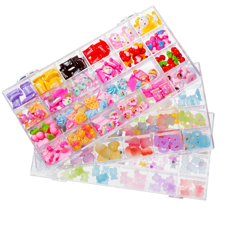 SHIZHIXIU 100PCS/BOX Colorful Kawaii Accessories Nail Art DIY Accessories 3D Nail Charms for Crafts Nails DIY
SHIZHIXIU 100PCS/BOX Colorful Kawaii Accessories Nail Art DIY Accessories 3D Nail Charms for Crafts Nails DIY
