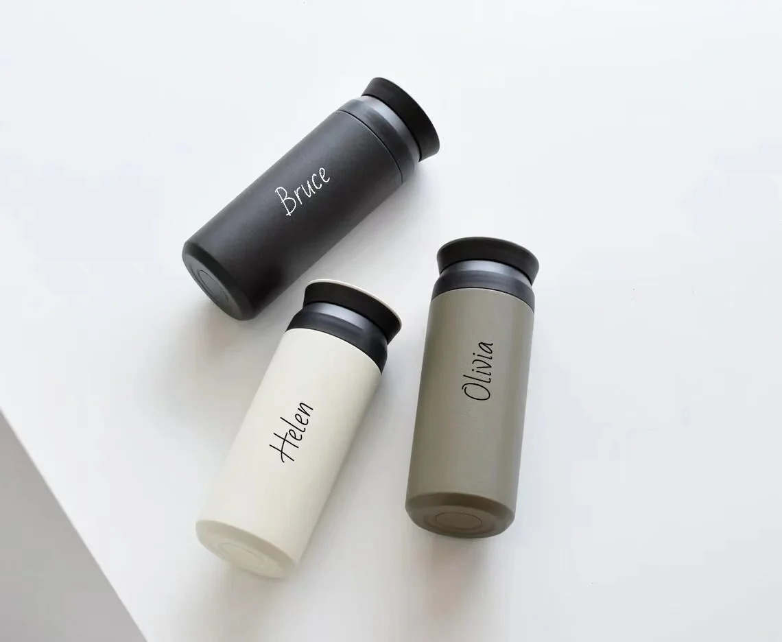 304 Stainless Steel Japanese Style Double Walled Coffee Cup Male and Female Students Thermos Team Gift Japanese Kintos Bottle, White
304 Stainless Steel Japanese Style Double Walled Coffee Cup Male and Female Students Thermos Team Gift Japanese Kintos Bottle, White