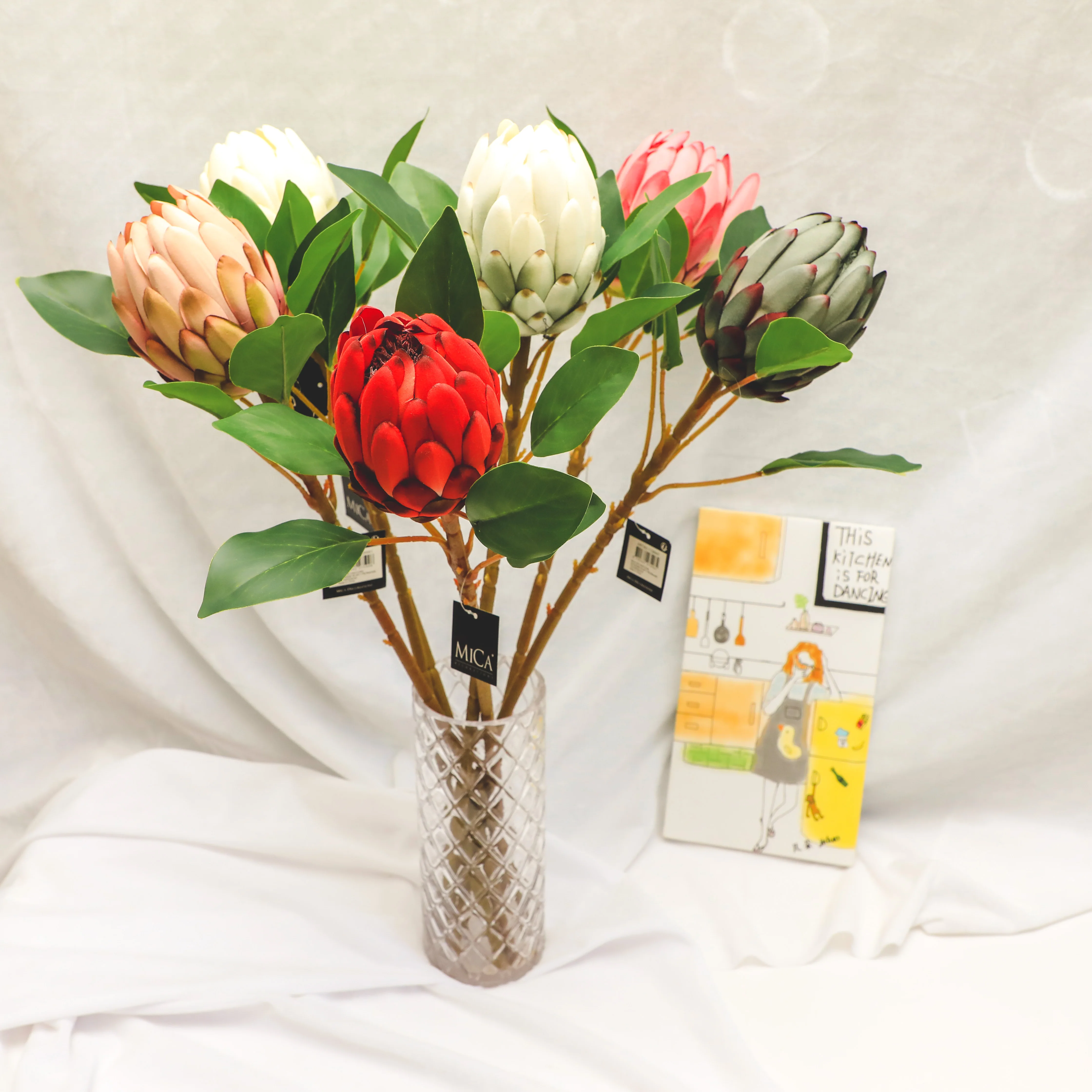 Wholesale Fashion Christmas Decorations Protea-Q green Artificial Flowers 70cm Golden Flowers Protea-Q green Flowers
Wholesale Fashion Christmas Decorations Protea-Q green Artificial Flowers 70cm Golden Flowers Protea-Q green Flowers