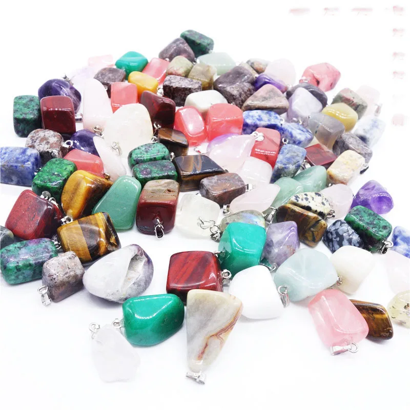 Gemstones Irregular Shaped Natural Crystal stone pendants Anomalous Shape Necklace Pendant, Multi-colors
Gemstones Irregular Shaped Natural Crystal stone pendants Anomalous Shape Necklace Pendant, Multi-colors