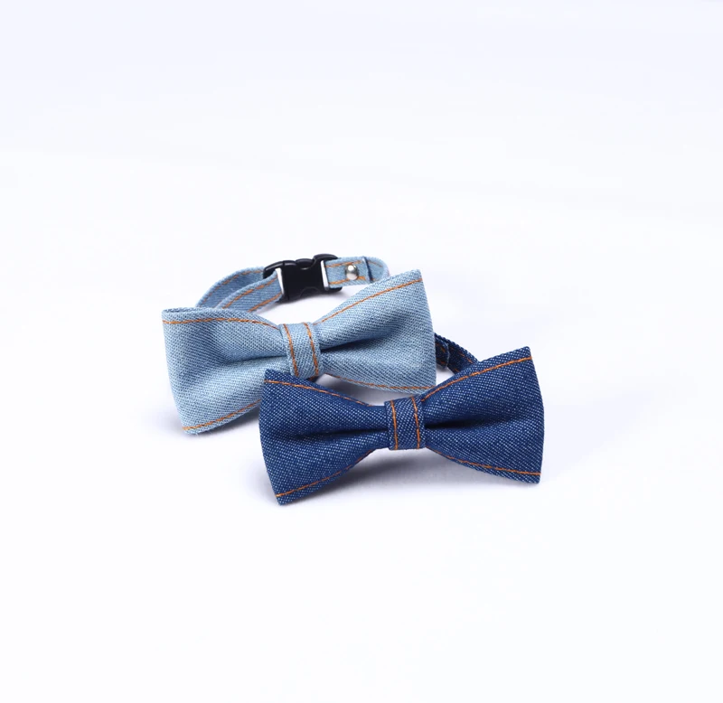 new cheap products Adjustable safety buckle custom pet collar Unique Denim cat collars bow tie small pet collar Dog Accessories, Blue
new cheap products Adjustable safety buckle custom pet collar Unique Denim cat collars bow tie small pet collar Dog Accessories, Blue
