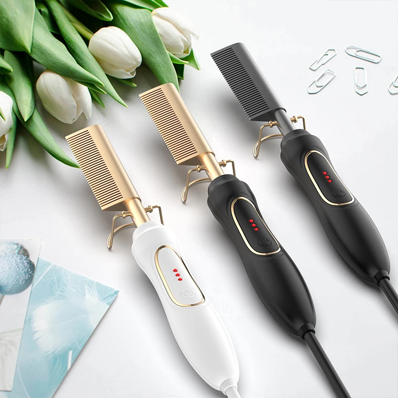 Professional Travel Electric Heatless Permanent Flat Irons Automatic Curler Straightening Hair Straightener Hot Comb, Customized color
Professional Travel Electric Heatless Permanent Flat Irons Automatic Curler Straightening Hair Straightener Hot Comb, Customized color