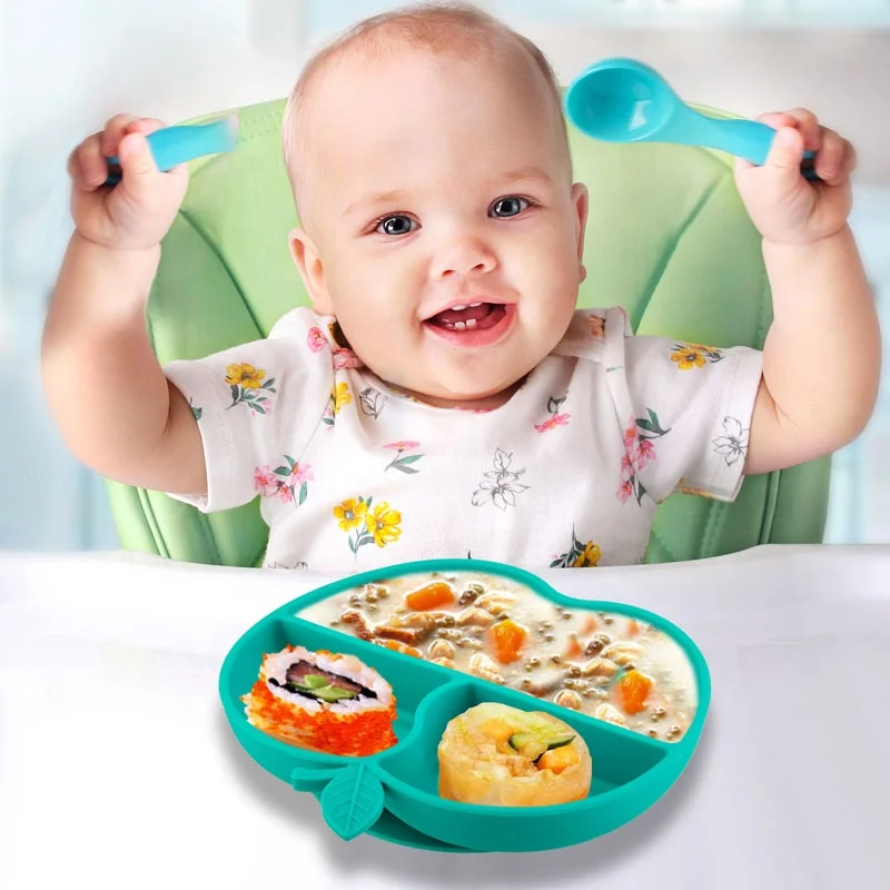 OEM Customized Plate Set Baby Food Grade Silicone Baby Plate Set Feeding Suction Plate Baby, Customized color
OEM Customized Plate Set Baby Food Grade Silicone Baby Plate Set Feeding Suction Plate Baby, Customized color