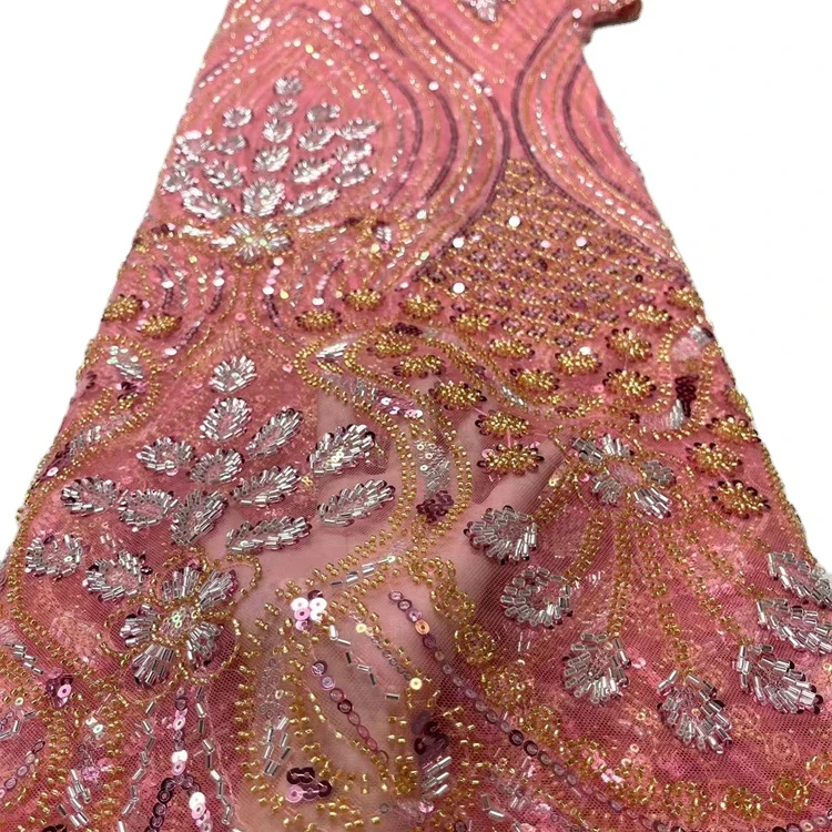 New Arrival Bridal Lace Fabric With Sequins Embroidery Beaded Lace Fabric Tulle Wedding Fabrics For Women
New Arrival Bridal Lace Fabric With Sequins Embroidery Beaded Lace Fabric Tulle Wedding Fabrics For Women