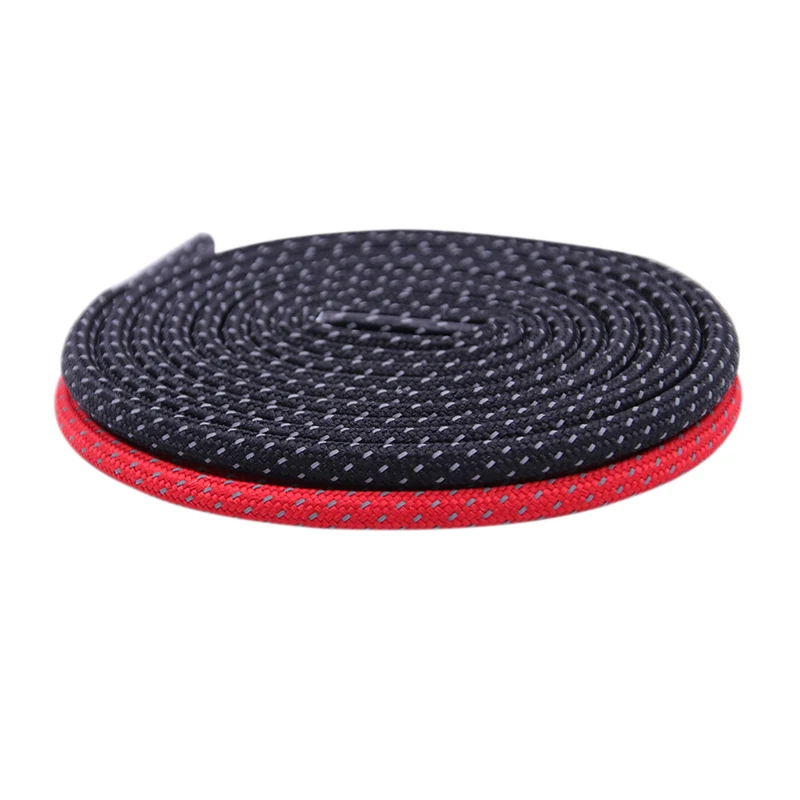Coolstring Manufacturer New Arrive Fashion Style Polyester Support Custom Length And Width Reflective Round Shoelaces, Customized pantone color+grey 3m
Coolstring Manufacturer New Arrive Fashion Style Polyester Support Custom Length And Width Reflective Round Shoelaces, Customized pantone color+grey 3m