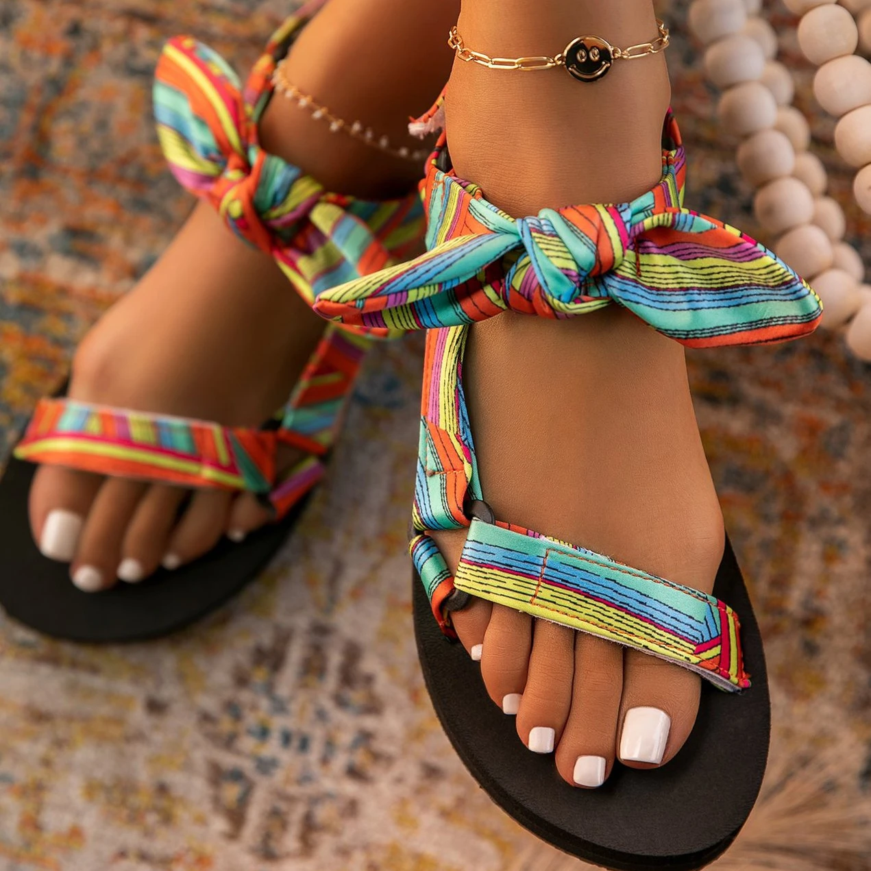 PDEP new design best selling hook and loop flat sandals for women and ladies summer cute bow sandals 2021, White leopard, brown leopard, colorful, grey, black
PDEP new design best selling hook and loop flat sandals for women and ladies summer cute bow sandals 2021, White leopard, brown leopard, colorful, grey, black