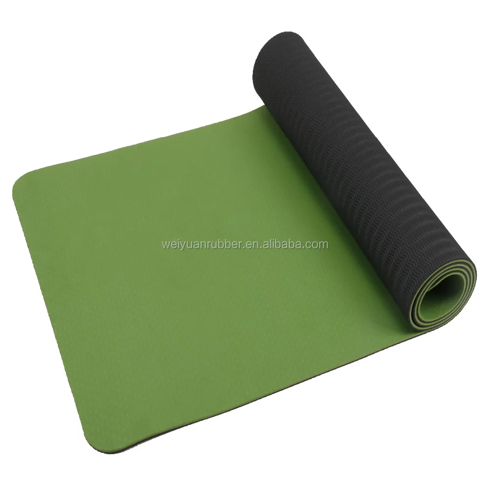 Double Layer Eco Friendly Durable High Quality 6mm TPE Yoga Mat Custom Printed For Fitness Gym Equipment, Blue,red,pink,purple,green,black
Double Layer Eco Friendly Durable High Quality 6mm TPE Yoga Mat Custom Printed For Fitness Gym Equipment, Blue,red,pink,purple,green,black