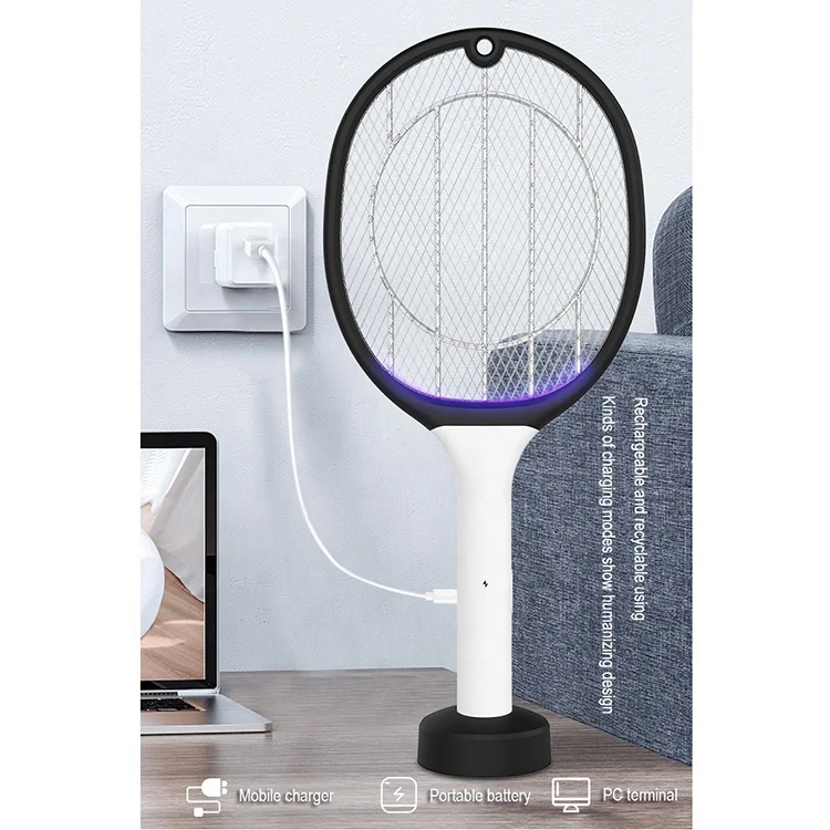 Rechargeable Insect Bat Fly Killers Electric Mosquito Swatter mosquito racket zapper For Sale
Rechargeable Insect Bat Fly Killers Electric Mosquito Swatter mosquito racket zapper For Sale