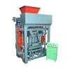QTJ4-40D Interlocking brick making machines small manufacturing plan equipment with high viscosity products