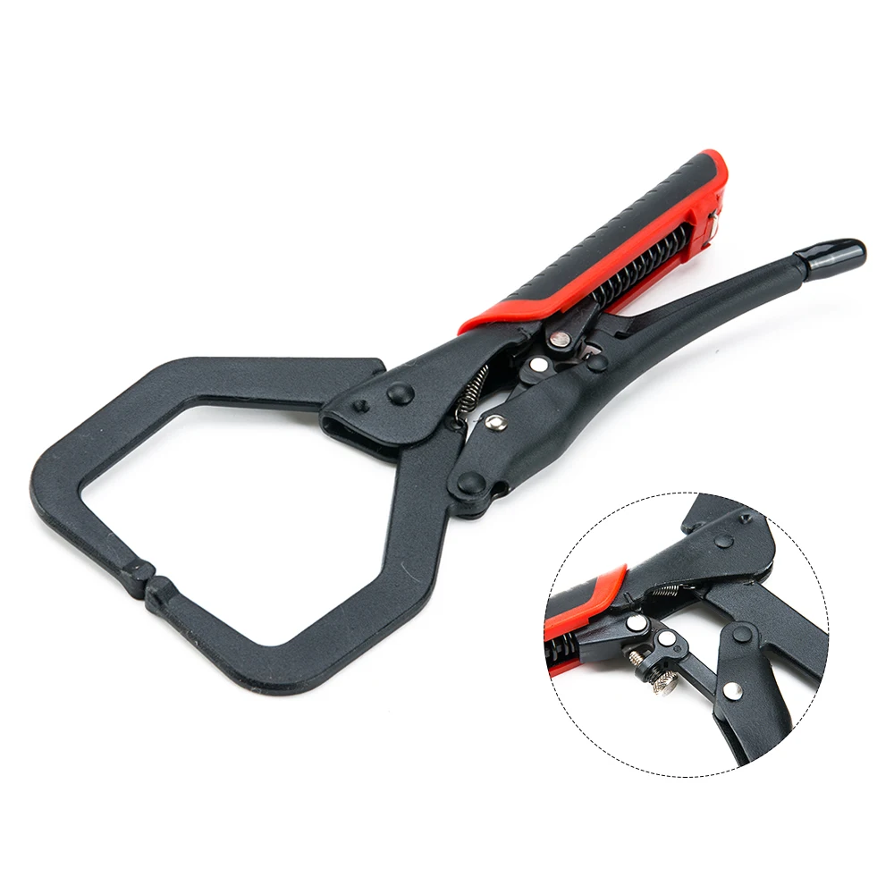 RTS Metal portable table tool self automatic adjustable C type woodwork woodworking welding wood clamp face clamp
RTS Metal portable table tool self automatic adjustable C type woodwork woodworking welding wood clamp face clamp
