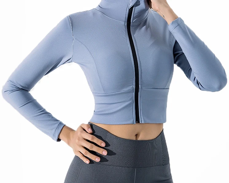 Girls Tight Quick Dry Running Sport Jacket Breathable Long Sleeve Zipper Sportswear Outdoor Training Fitness Yoga Coats long sleeve yoga sets
Girls Tight Quick Dry Running Sport Jacket Breathable Long Sleeve Zipper Sportswear Outdoor Training Fitness Yoga Coats long sleeve yoga sets