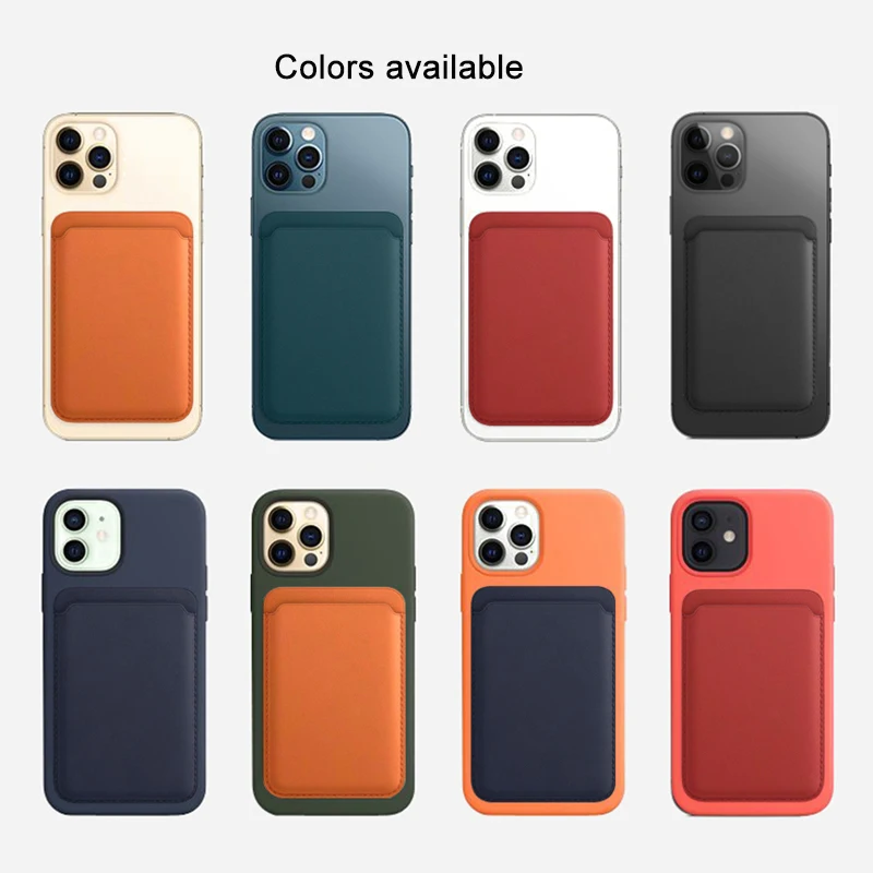 For iPhone 11 12 Pro Max Mini PU Card Holder Magnet for Magsafe Leather Wallet Case, Many colors available
For iPhone 11 12 Pro Max Mini PU Card Holder Magnet for Magsafe Leather Wallet Case, Many colors available