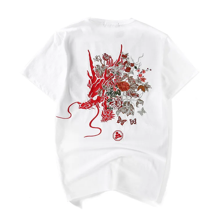 Chinese Style 100% cotton Embroidery Custom T-shirt For Man, 2 colors
Chinese Style 100% cotton Embroidery Custom T-shirt For Man, 2 colors