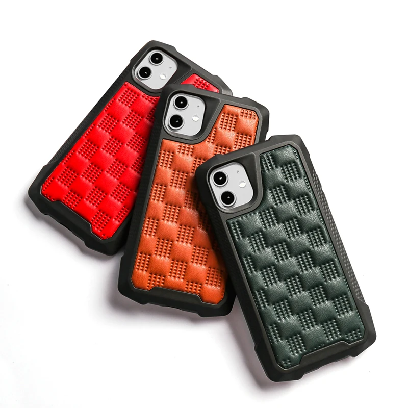 Luxury PU Mobile Accessories Shockproof Cover For Iphone 12 Cell Phone Case For Iphone 11, 6 colors
Luxury PU Mobile Accessories Shockproof Cover For Iphone 12 Cell Phone Case For Iphone 11, 6 colors