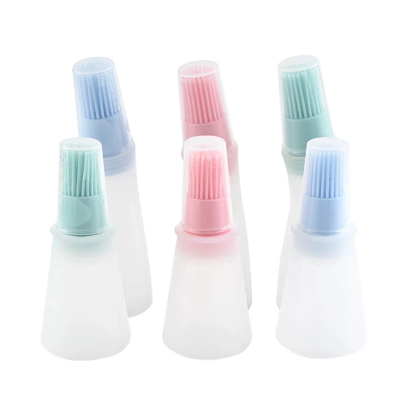 High Temperature Resistant Silicone Bottle Oil Brush Portable Barbecue Grill Oil Liquid Brushes Baking BBQ Tool Kitchen, White
High Temperature Resistant Silicone Bottle Oil Brush Portable Barbecue Grill Oil Liquid Brushes Baking BBQ Tool Kitchen, White