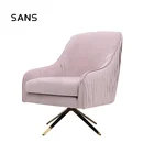 Wholesale European Design Leisure Velvet Fabric Home Furniture Modern Accent Chair for Living Room