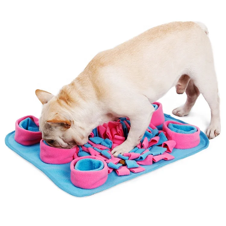 Dog Screaming Pet Educational Toy Training Mat Slow Feeding Mat Release Pressure for Dogs Non-slip Dog Pet Sniffing Mat, Blue &pink
Dog Screaming Pet Educational Toy Training Mat Slow Feeding Mat Release Pressure for Dogs Non-slip Dog Pet Sniffing Mat, Blue &pink