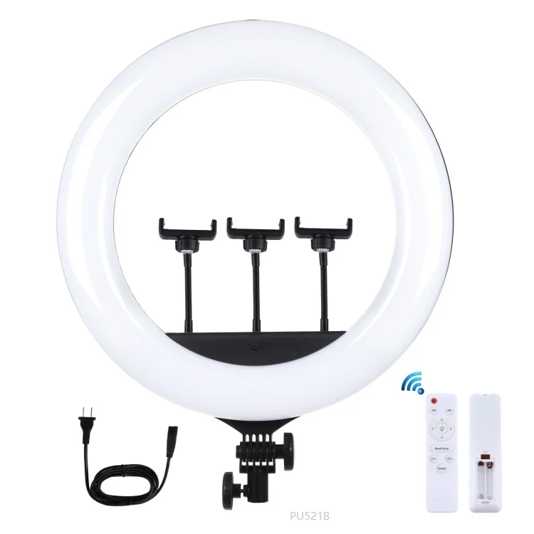 High Lumen 18 Inch Led Make Up Selfie Vlog Photographic Ring Light for Makeup Skin Care Beauty Nail Manicure
High Lumen 18 Inch Led Make Up Selfie Vlog Photographic Ring Light for Makeup Skin Care Beauty Nail Manicure