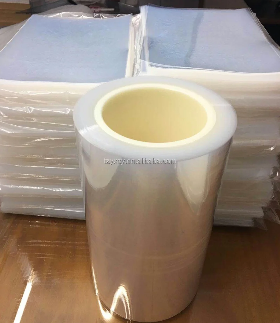 4" X 4"Inches Thickness 0.05mm Transparent FEP Film for Packing Essential Oil with Good Quality