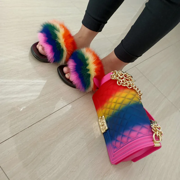 Fur slides with matching fur slipper matching set bag big fur slides with purse set
Fur slides with matching fur slipper matching set bag big fur slides with purse set