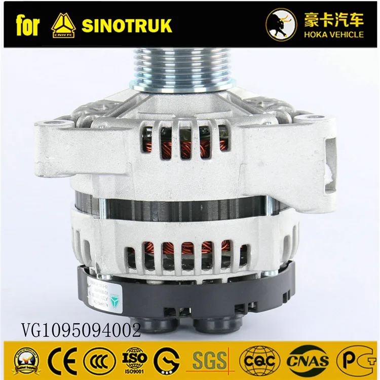 Original Sinotruk Howo Truck Spare Parts 28v 70a Alternator