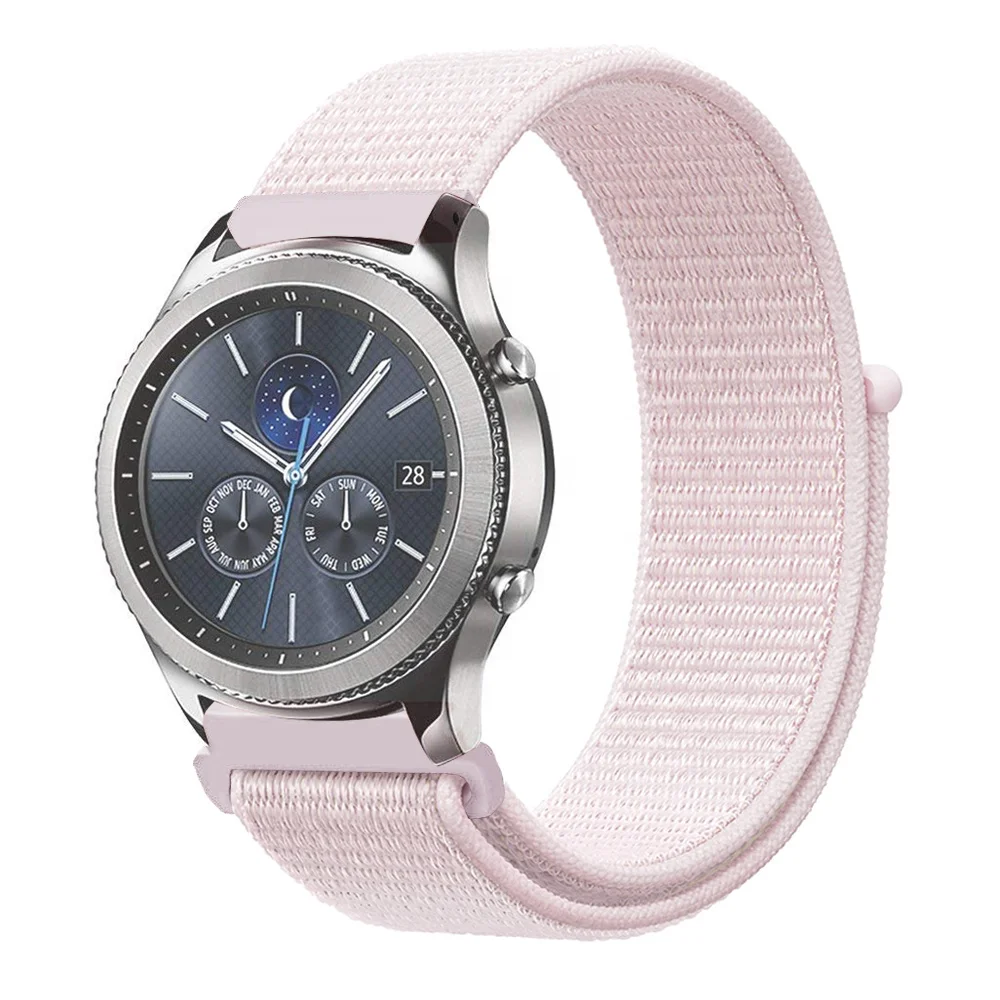 IVANHOE For Galaxy Watch 46mm Bands, Woven Nylon Loop 22mm 20mm Replacement Strap Quick Release Sport Wristband for Galaxy 42mm, Multi-color optional or customized
IVANHOE For Galaxy Watch 46mm Bands, Woven Nylon Loop 22mm 20mm Replacement Strap Quick Release Sport Wristband for Galaxy 42mm, Multi-color optional or customized
