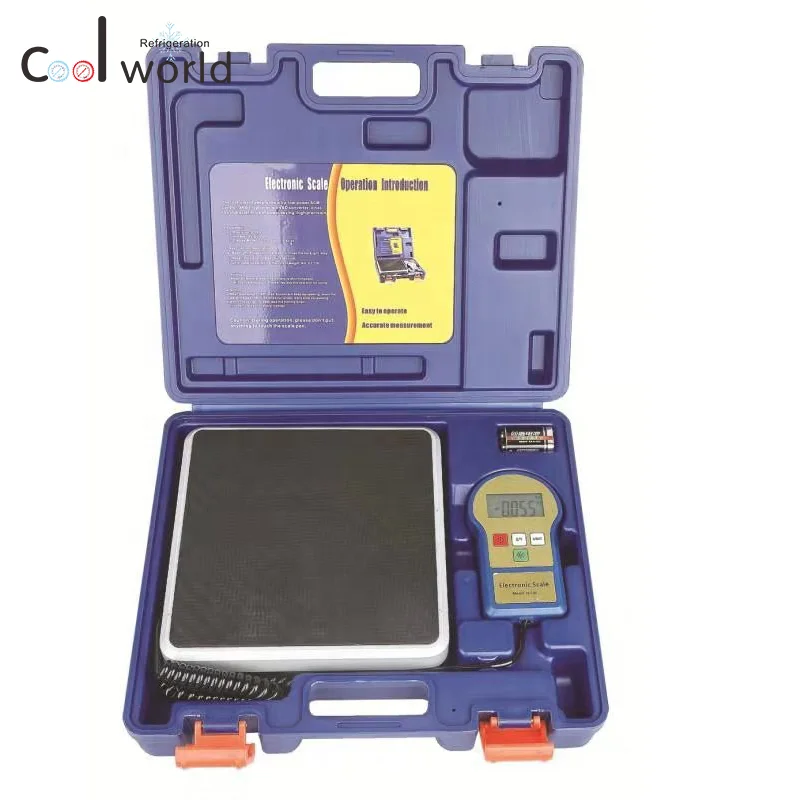 Digital Electronic Refrigerant Charging Weight Scales 100kg for HVAC AUTO AC Refrigerant Recovery
Digital Electronic Refrigerant Charging Weight Scales 100kg for HVAC AUTO AC Refrigerant Recovery