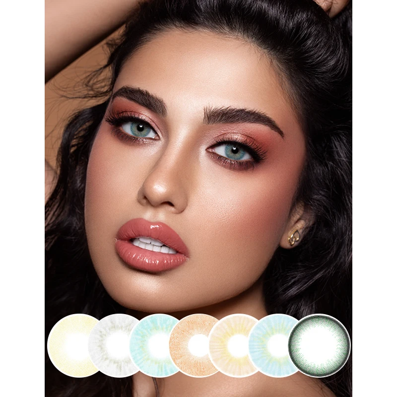 moonve Hot Selling Big Eyewear Contact Lens Soft High Quality Yearly Eye Lens OEM Available Color Contact Lens, 9 colors
moonve Hot Selling Big Eyewear Contact Lens Soft High Quality Yearly Eye Lens OEM Available Color Contact Lens, 9 colors