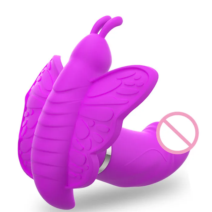 High Quality Strap On Dildo For Women Remote Control Butterfly Vibrator