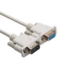 Straight Through DB9 9 Pin Serial / RS232 Male to Female Extension Cable
