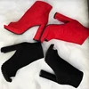 /product-detail/winter-red-and-black-open-toe-sexy-solid-women-boots-block-high-platform-heels-shoes-for-lady-with-side-zipper-62422776685.html