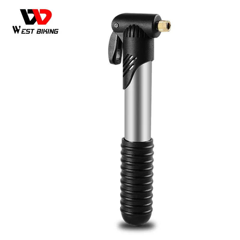 WEST BIKING Mini Portable Cycling Bicycle Air Pump Bike Bicycle Accessories Air Tire Hand Pump 70PSI Motorcycle Bicycle Pump, Black/silver
WEST BIKING Mini Portable Cycling Bicycle Air Pump Bike Bicycle Accessories Air Tire Hand Pump 70PSI Motorcycle Bicycle Pump, Black/silver
