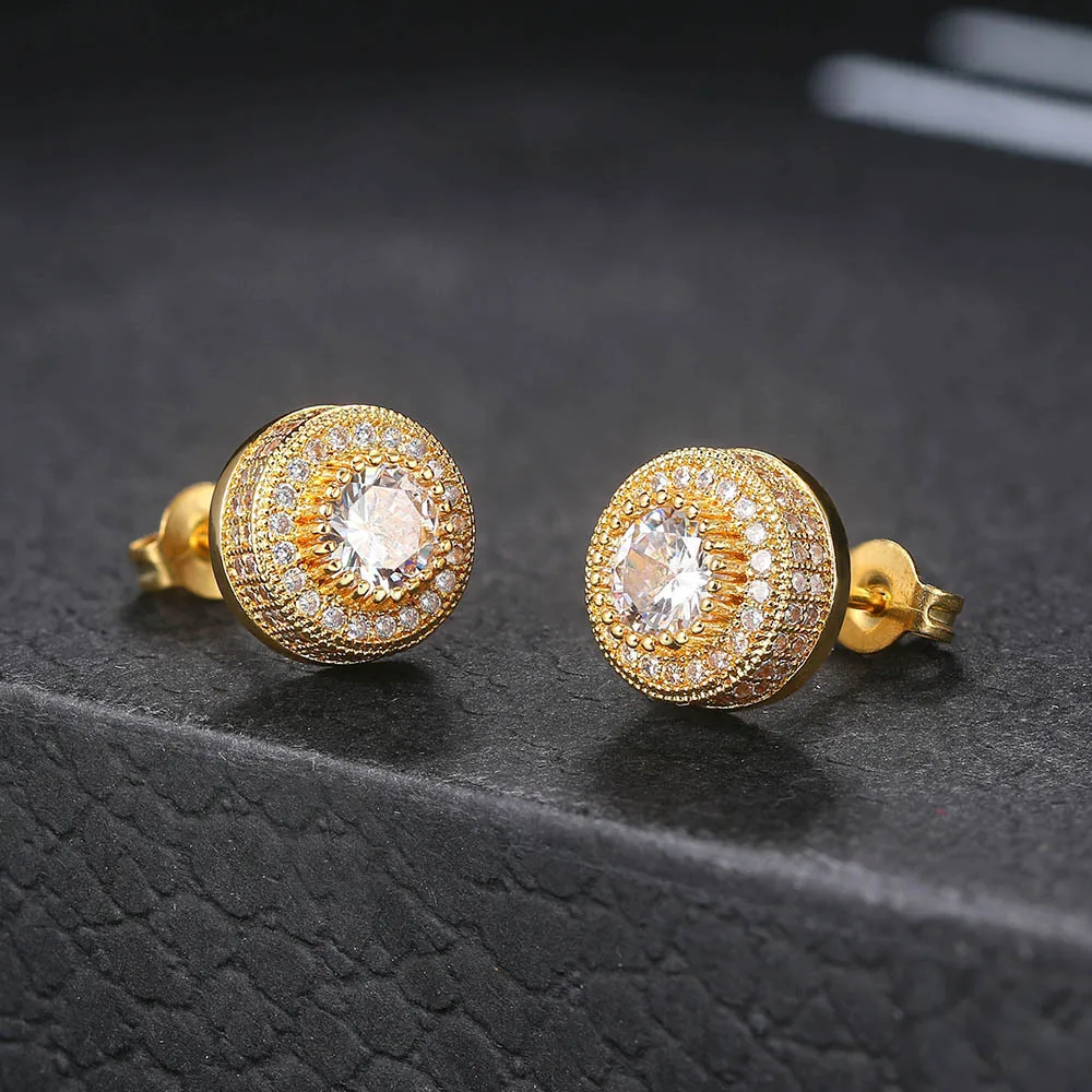 Diamond Stud Earrings Wholesale Men's Stud Earrings Full Zircon Paved Hiphop Jewelries Men's Earrings Wholesale
Diamond Stud Earrings Wholesale Men's Stud Earrings Full Zircon Paved Hiphop Jewelries Men's Earrings Wholesale