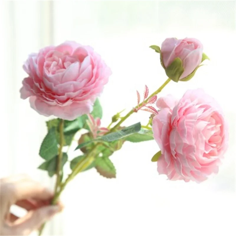 Heads Flower Bunches Cheap Wholesale Wedding Decoration Rose Artificial Flowers, White/blue/red/champagne/pink
Heads Flower Bunches Cheap Wholesale Wedding Decoration Rose Artificial Flowers, White/blue/red/champagne/pink