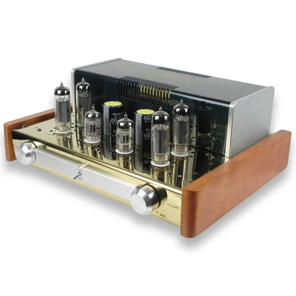 YAQIN MC-84L Integrated Vacuum Tube Amplifier SRPP Circuit 6P14*4 Class AB1 Tube Headphone Earphone Amplifier 2*12W 110V/220V
YAQIN MC-84L Integrated Vacuum Tube Amplifier SRPP Circuit 6P14*4 Class AB1 Tube Headphone Earphone Amplifier 2*12W 110V/220V