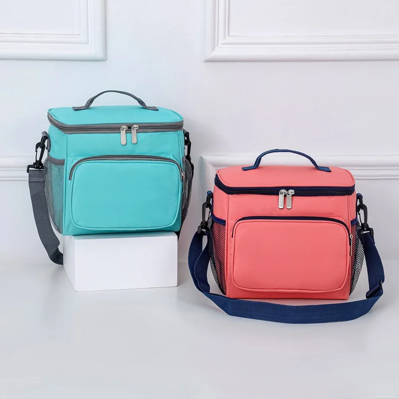 Simple Cross Body Lunch Box Bag Large Capacity Cooler Bag Aluminum Foil Insulation Customized LOGO Portable Bag
Simple Cross Body Lunch Box Bag Large Capacity Cooler Bag Aluminum Foil Insulation Customized LOGO Portable Bag