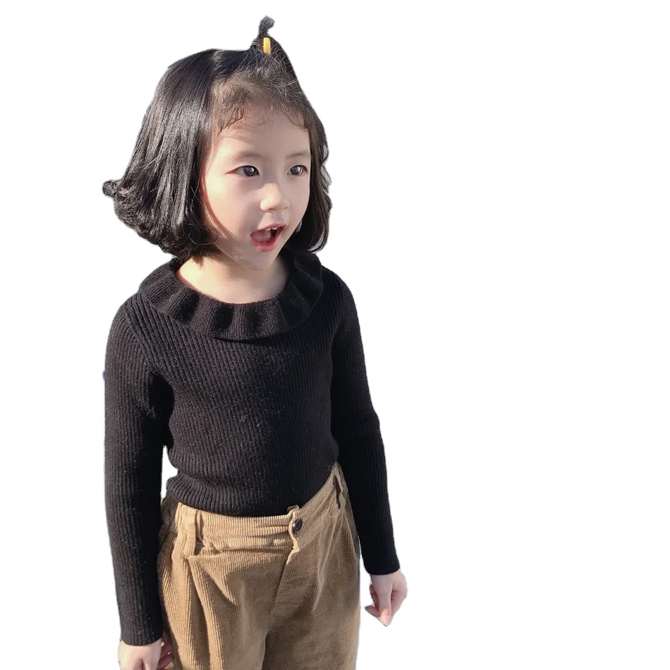 2020 Autumn and winter New Korean version Knitwear Baby lace collar sweater bottom shirt girls top for wholesale, As pic shows, we can according to your request also
2020 Autumn and winter New Korean version Knitwear Baby lace collar sweater bottom shirt girls top for wholesale, As pic shows, we can according to your request also