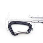 Custom design safety security outdoor climbing carabiner small aluminium hook